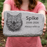 Cat Memorial Stone