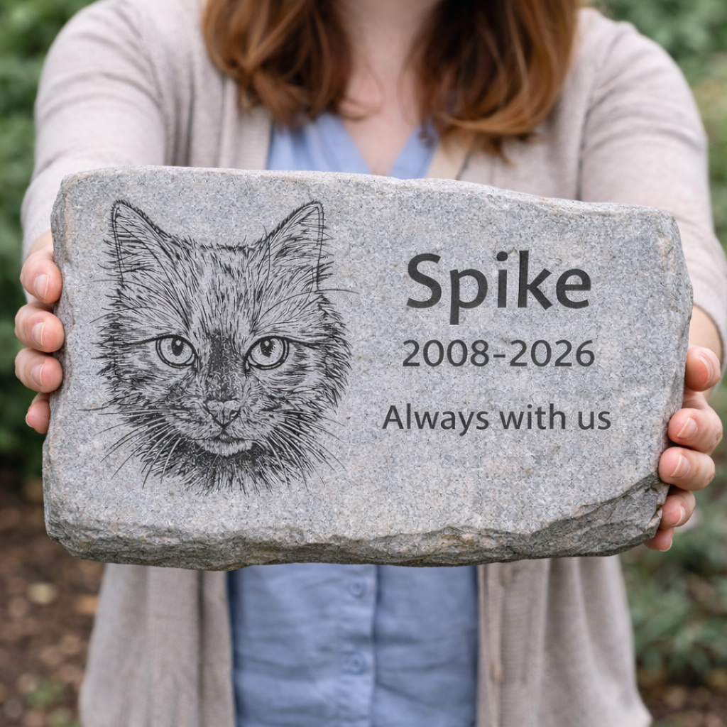 Cat Memorial Stone