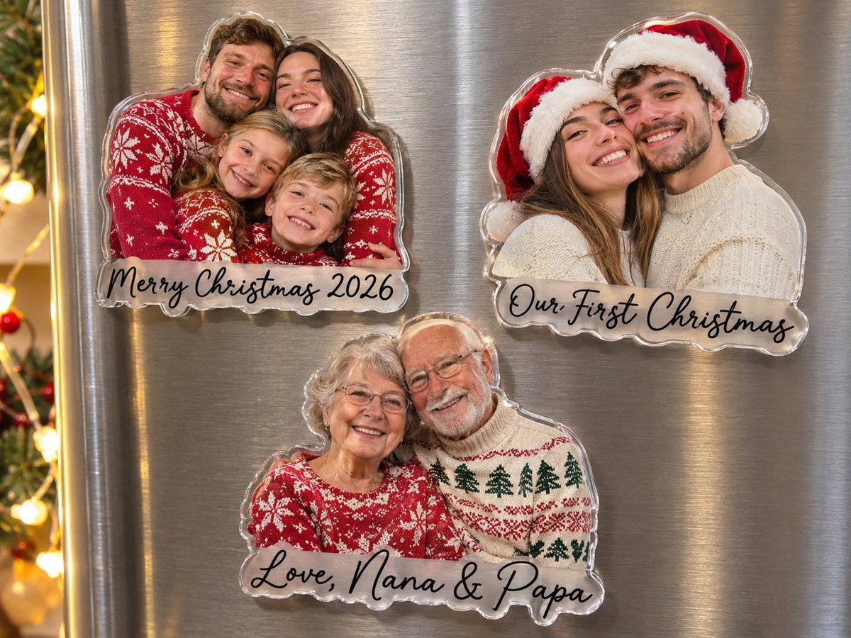 Custom Photo Magnet – Personalized Acrylic Fridge Magnet