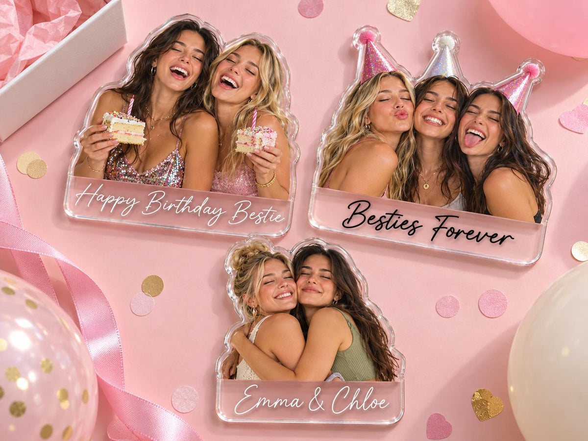 Custom Photo Magnet – Personalized Acrylic Fridge Magnet
