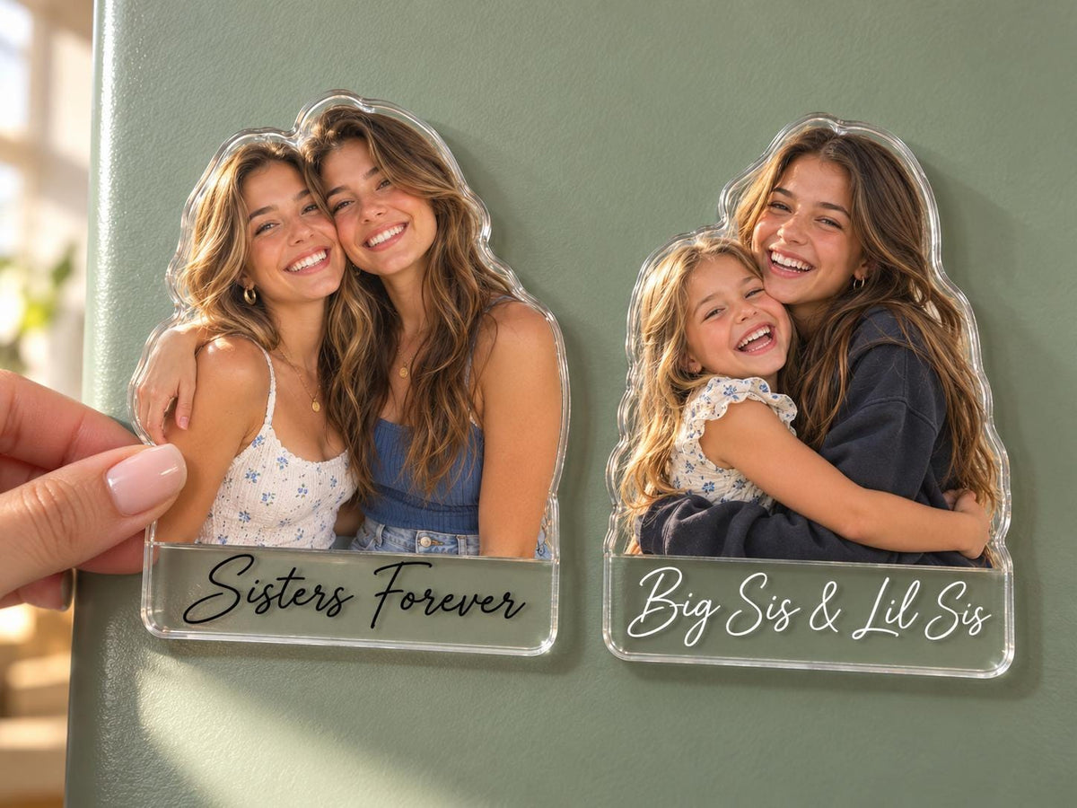 Custom Photo Magnet – Personalized Acrylic Fridge Magnet