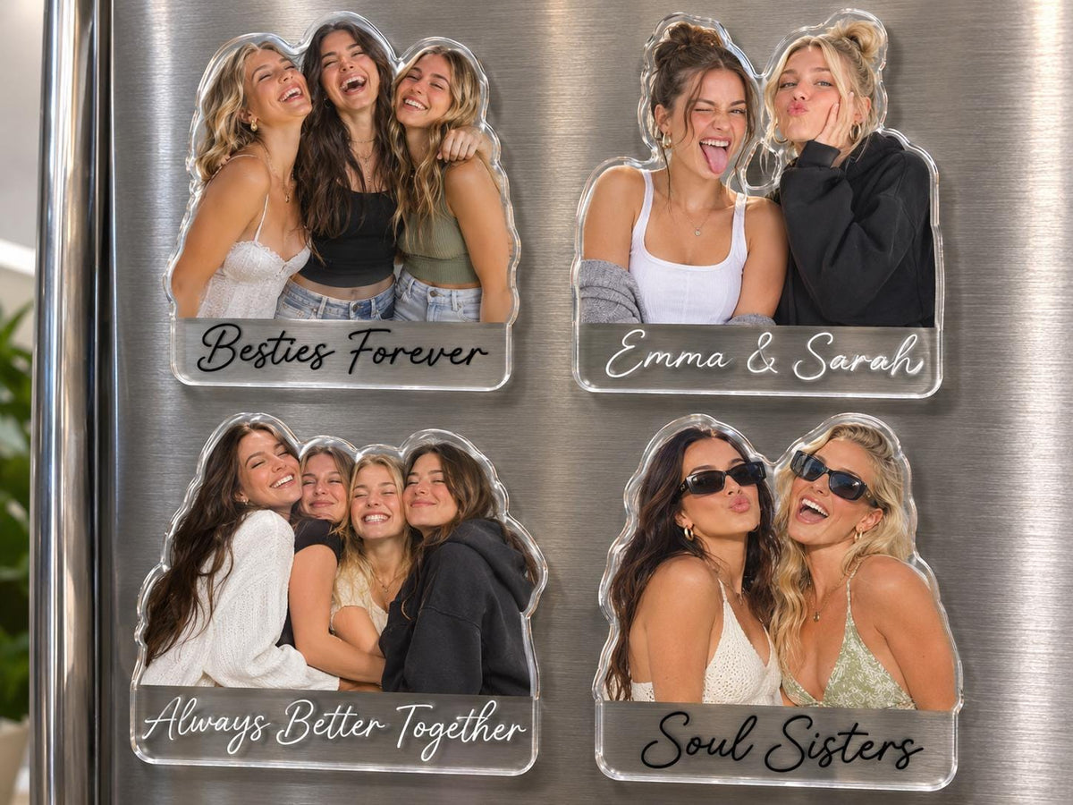 Custom Photo Magnet – Personalized Acrylic Fridge Magnet