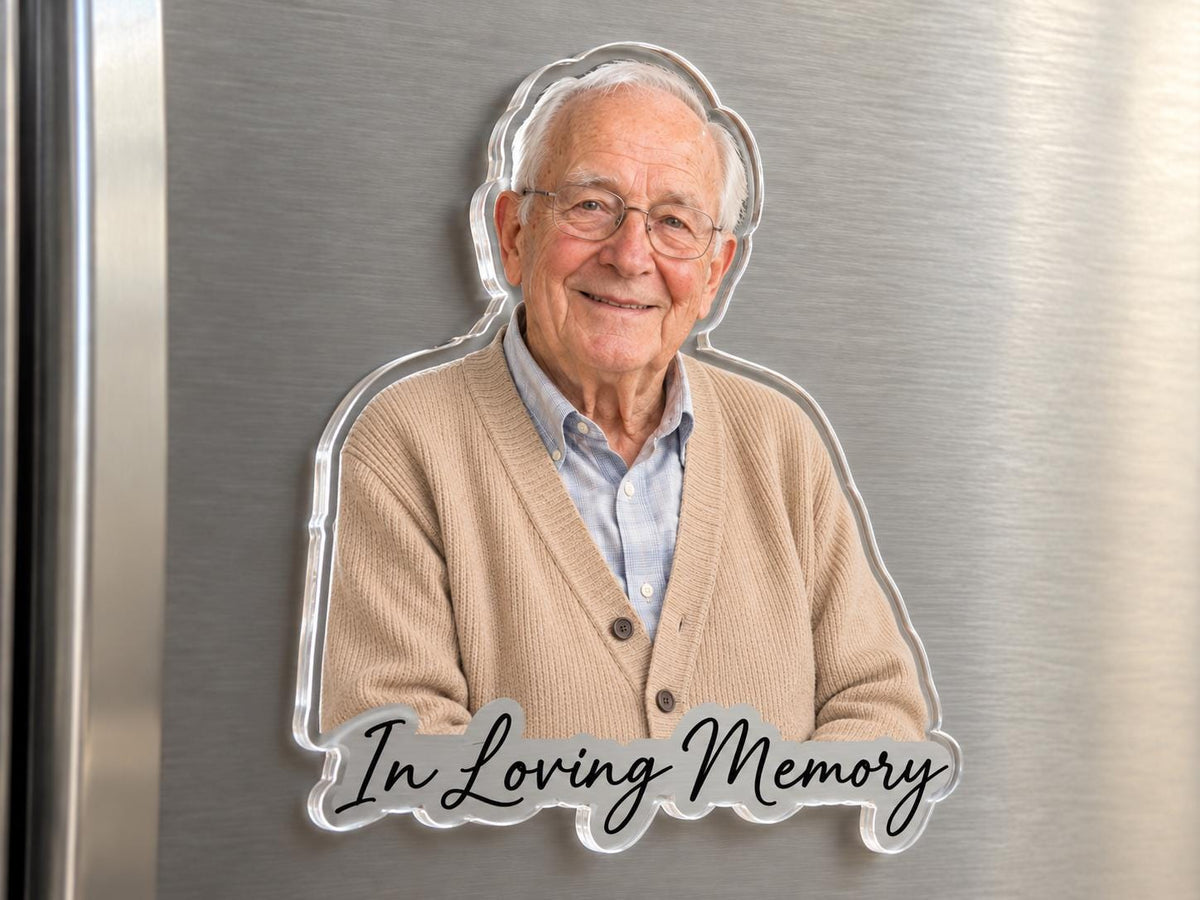 Custom Photo Magnet – Personalized Acrylic Fridge Magnet