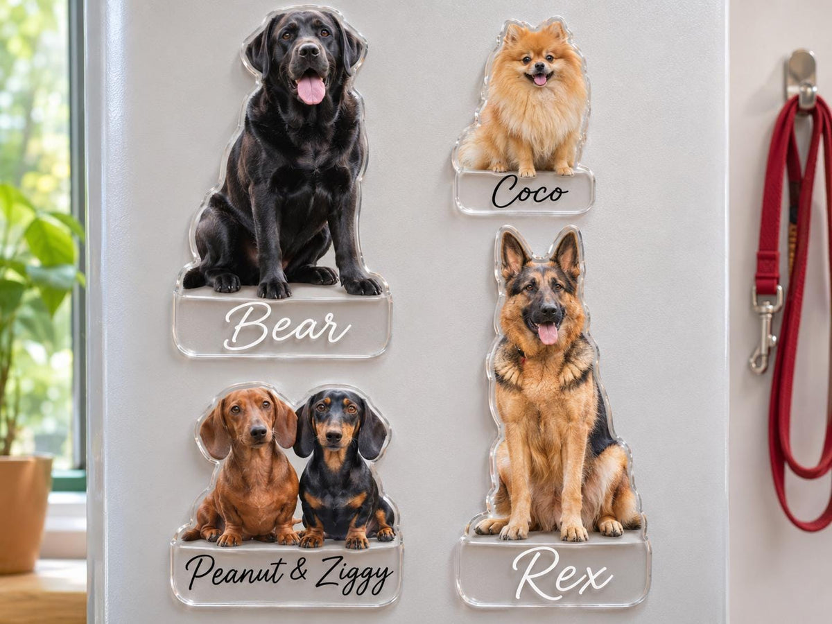 Custom Photo Magnet – Personalized Acrylic Fridge Magnet