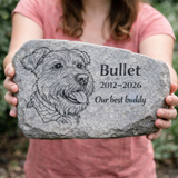 Dog Memorial Stone