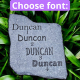 Life-Like Custom Pet Memorial Stone — For Any Pet (Horse, Rabbit, Bird & More)